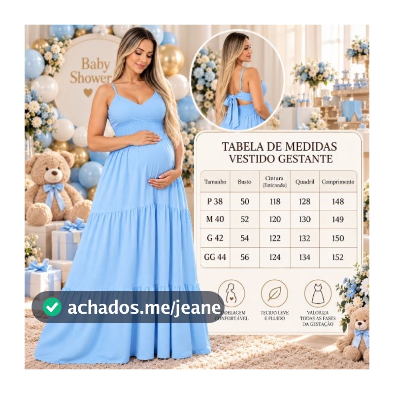 VESTIDO GESTANTE COM BOJO VESTIDO LONGO MATERNIDADE 3 MARIAS MODA EVANGELICA FESTAS/ ENSAIO/CHA DE BEBÊ/COM LASTEX