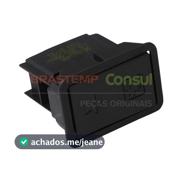 Interruptor Flat Fogão Brastemp 5 Bocas W11082485