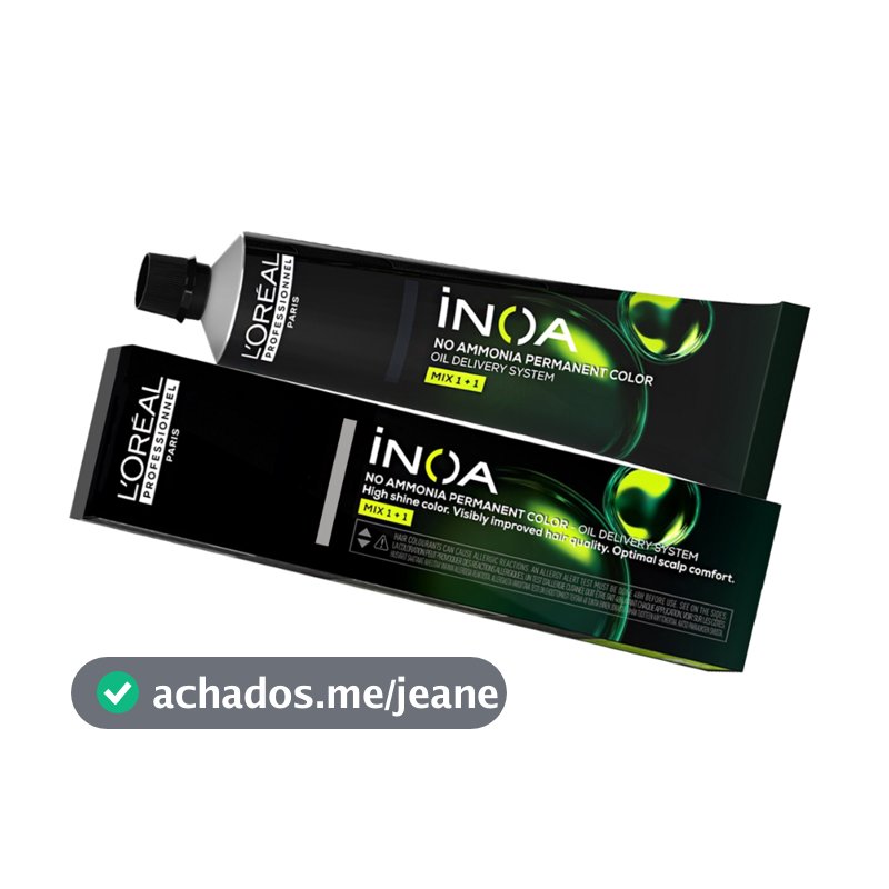 Coloração Profissional Loreal Inoa 60g - Todas As Cores - Tinta sem Amônia