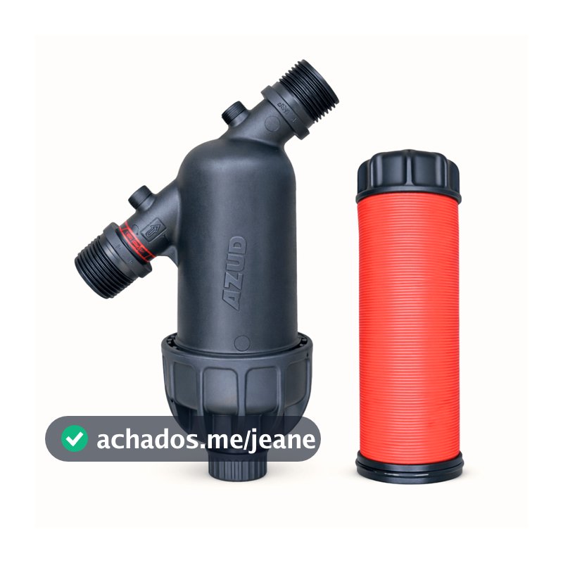 Filtro de Disco 120 Mesh  1" polegada para Irrigação Azud Modular 100 Y Gotejamento