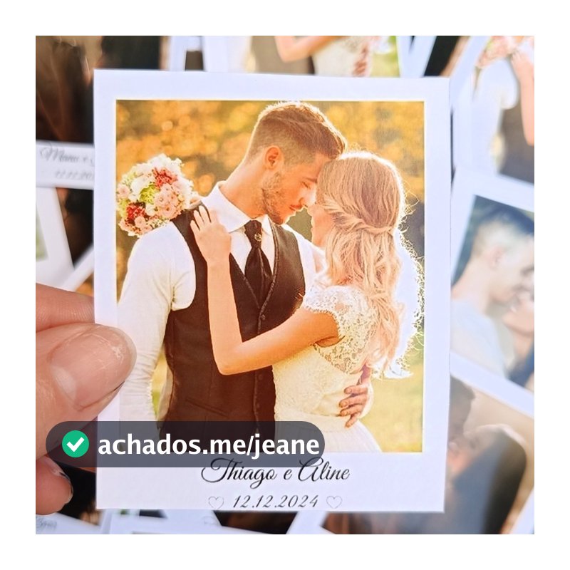 Mini Fotos Personalizadas - Tamanho 7x9cm - Envio Rápido
