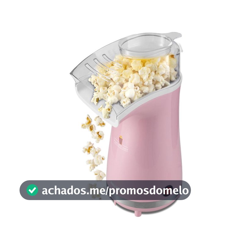 Pipoqueira Britânia Rosa Poplite Sem Óleo BPI01RS