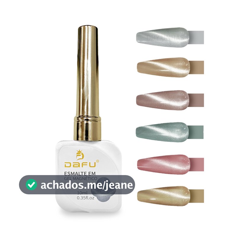Esmalte em Gel Magnético - Dafu 10ml - Coleção Luxo