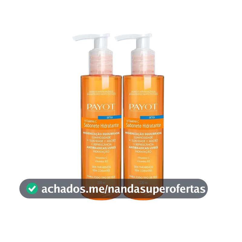 Kit Duo Sabonete Vitamina C Payot
