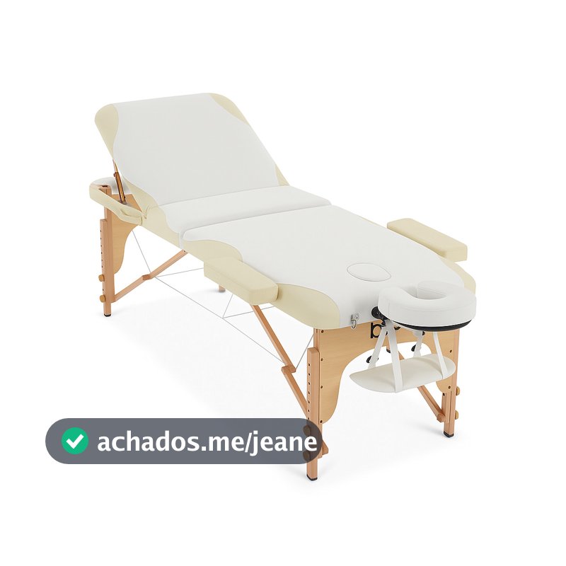 BKZA Maca de Massagem Portátil Premium - Cama Divã - Com Bolsa de Transporte -  Massoterapia Spa Tatuagem Estética