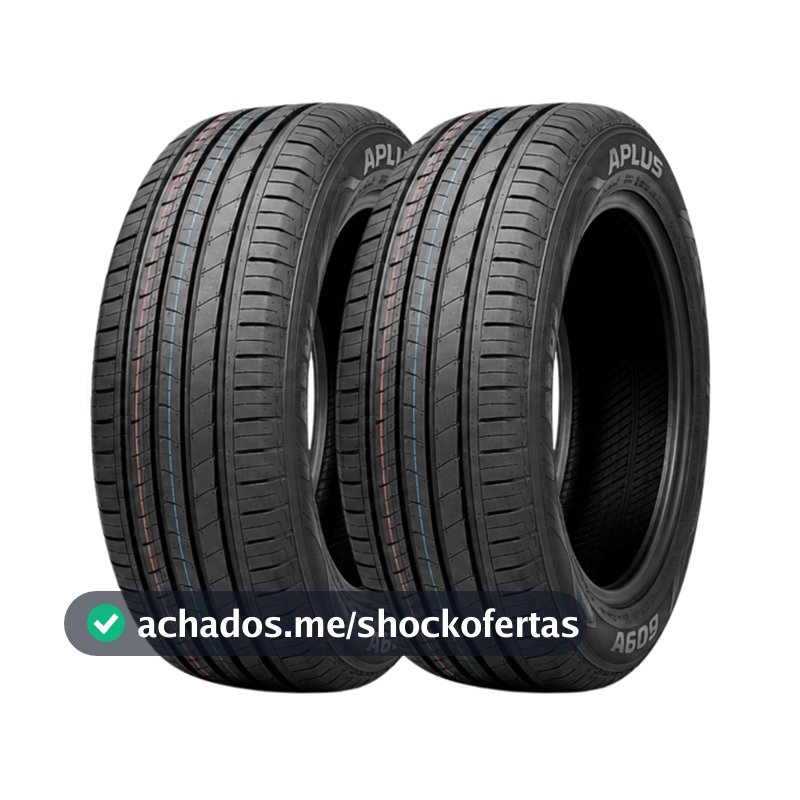 Kit 2 Pneus 195/55R15 Aplus 85V A601 Aro15