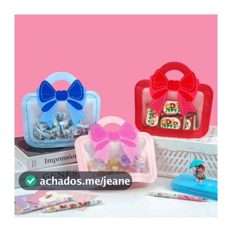Sacos Ziplock Criativos Com Janela , Festa De Aniversário , Dia Das Crianças , Pequeno Saco De Presente De Doces