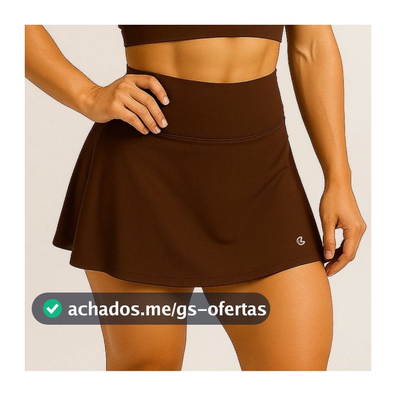 Saia Short Shortinho Esportivo Beach Tênis Academia Lazer Confortável