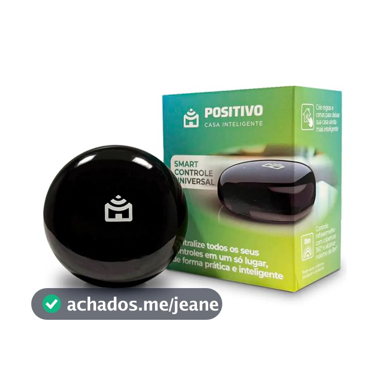 Controle Universal Smart Positivo Casa Inteligente Wi-Fi