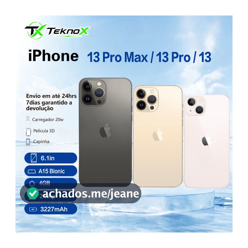 Celular IPhone 13 / 13 Pro/ 13 Pro Max 128gb