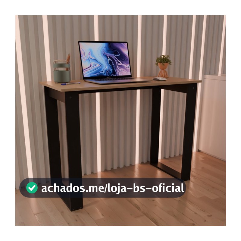 Mesa Escritório  Industrial Home Office para Computador  todos tamanhos