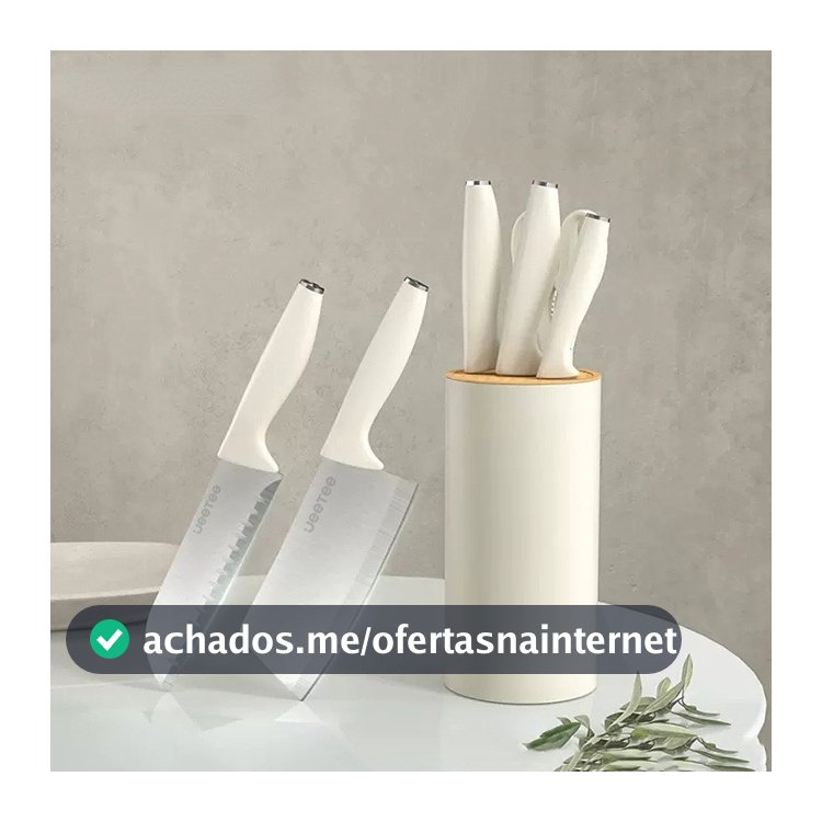 Jogo de Faca de Cozinha 5 peças Conjunto de Faca Aço inoxidável de Profissional Anti-bacteriano