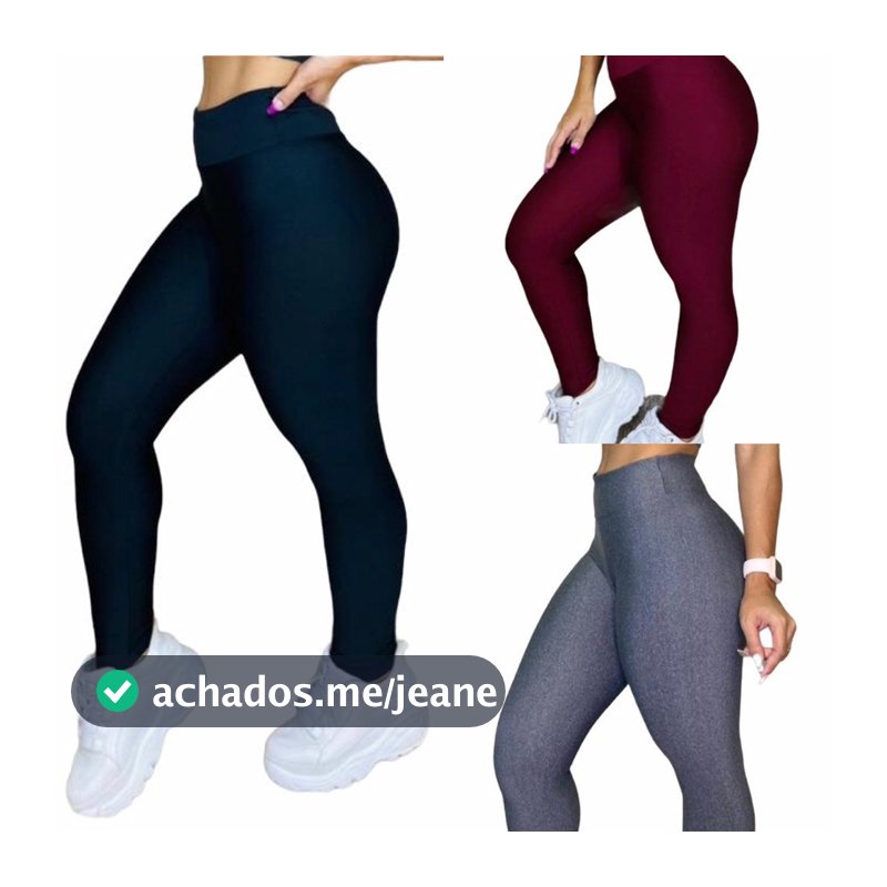 kit com 3 calça LEG Suplex atacado
