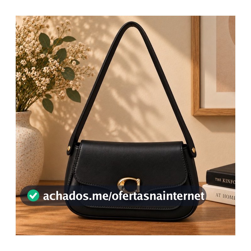 Bolsa De Ombro Feminina Siena Resistente Luxo Elegante Moderna Sofisticação