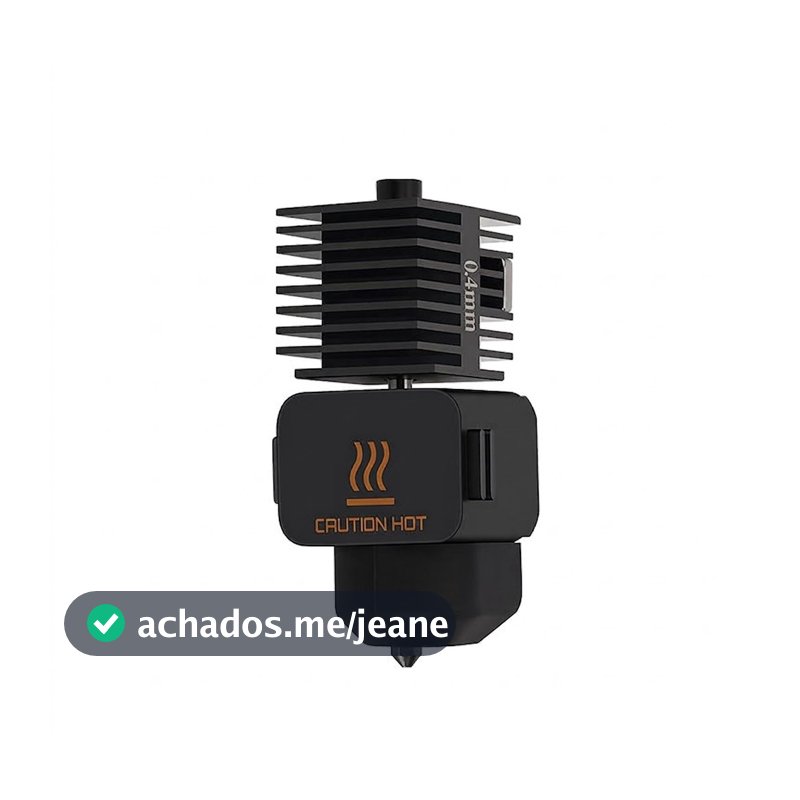 Bico Hotend Bambu Lab A1/ A2L/ A1 Mini Impressora 3D Bico Aço Endurecido + Kit Troca Fácil