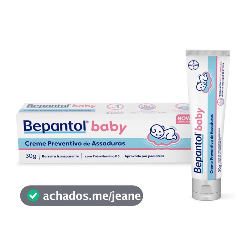 Creme Pomada de Assadura Proteção Delicada 30gr - Bepantol