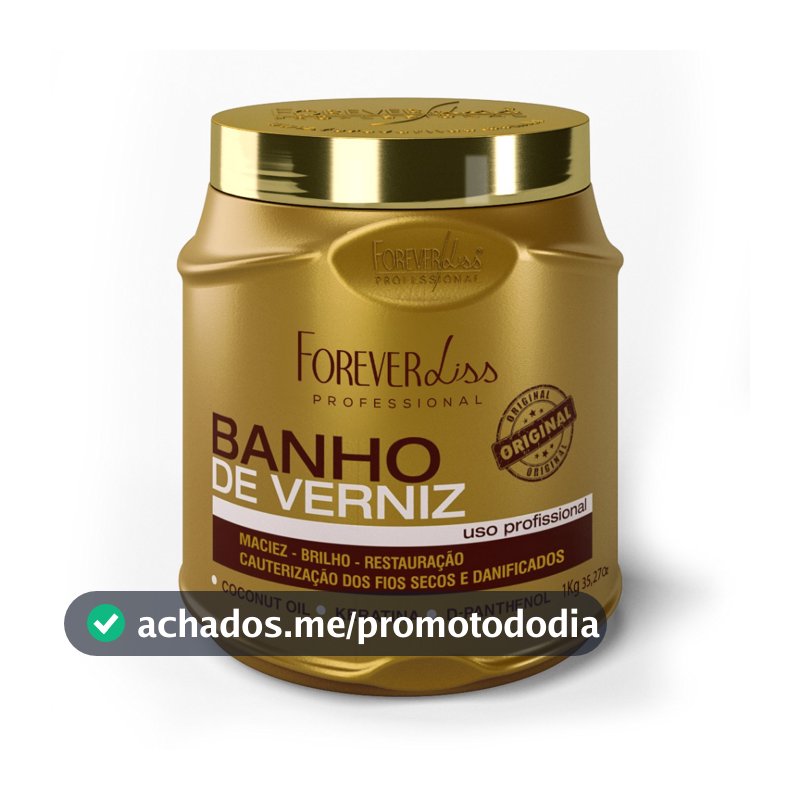 Banho De Verniz Máscara 1Kg Forever Liss