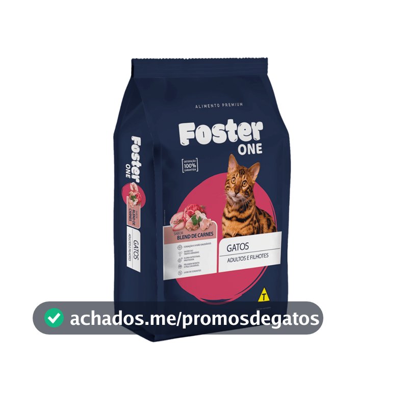 Ração Foster One Gato Adulto e Filhote 10,1 kg