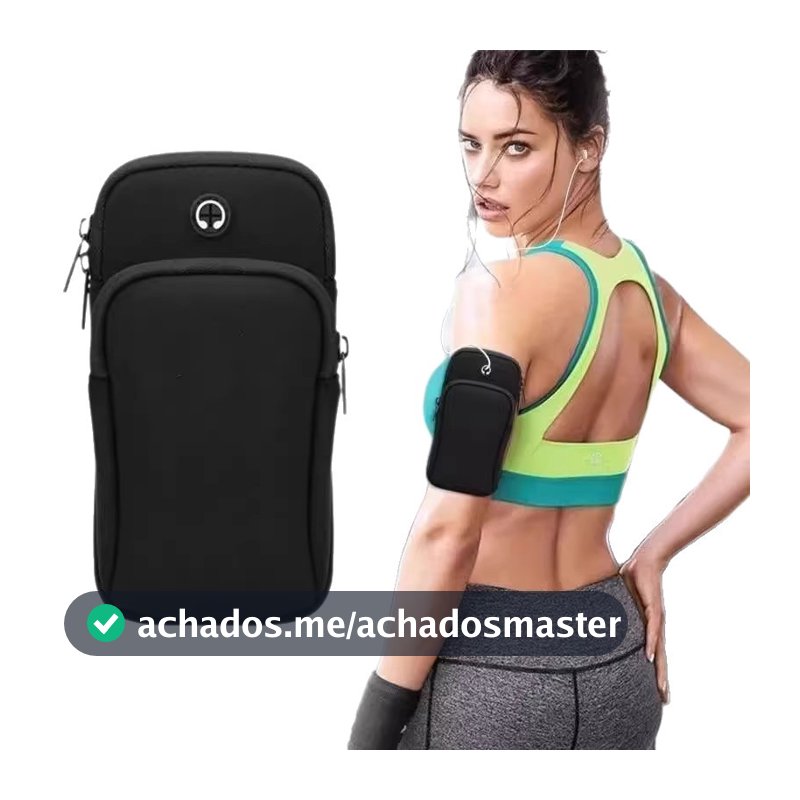 Braçadeira para Celular 6.5-7.2 Polegadas Pochete Fitness Bolsa de Braço