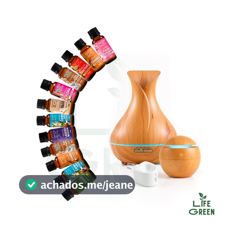 Essência Para Difusor e Umidificador Elétrico A Base de Água 10ml Várias Fragrâncias