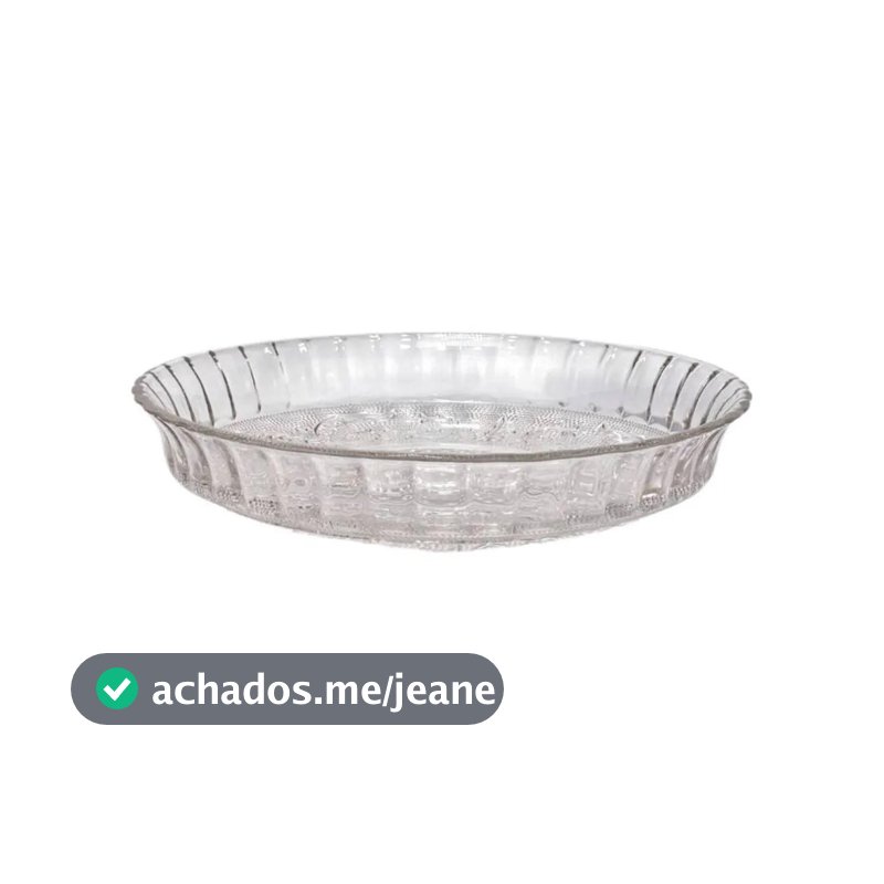 PRATO PARA PUDIM DOCES BOLO COM BORDA 30 CM LYOR ANGEL