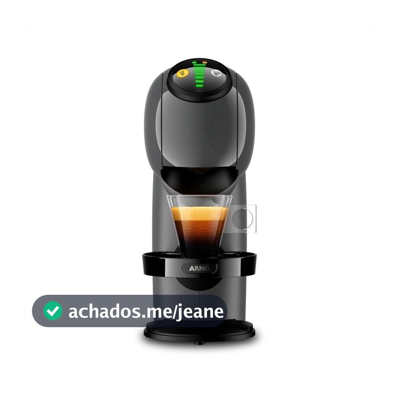Cafeteira Expresso Arno DGS5 Dolce Gusto - Gênio S Basic Grafite