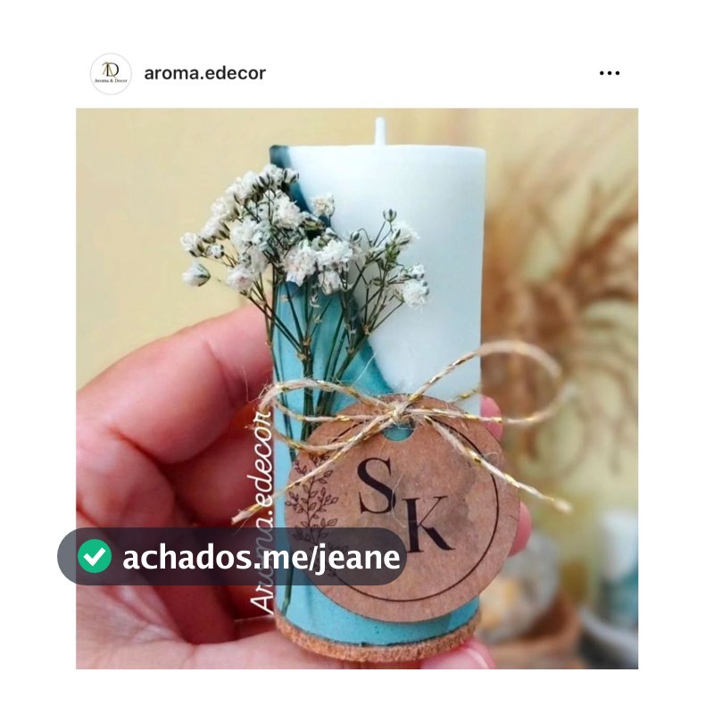 100 velas Lembrancinha para casamento - vela - base de concreto - casamento - batizado - cor personalizada