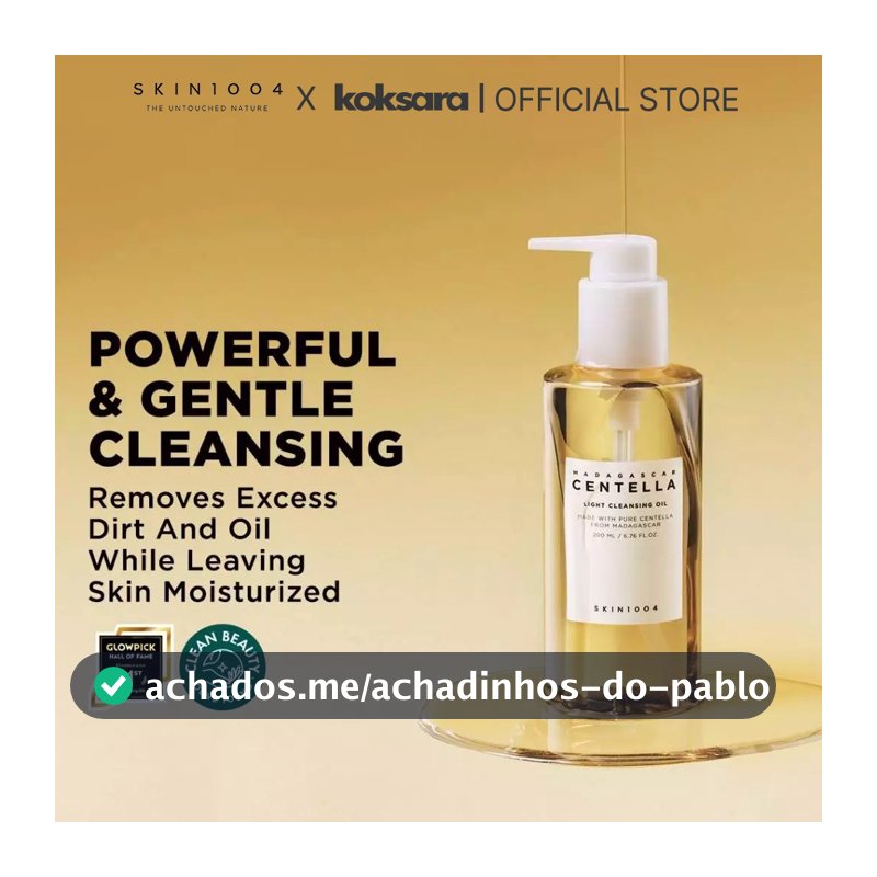 [OFFICIAL] SKIN1004 madagascar centella light cleansing oil 30ml/200ml