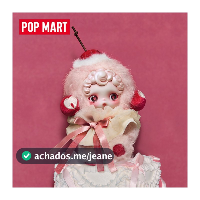 POP MART - SKULLPANDA – Coleção "Teatro de Insônias" - Caixa Surpresa com Chaveiro de Pelúcia e Vinil - 1 Caixa