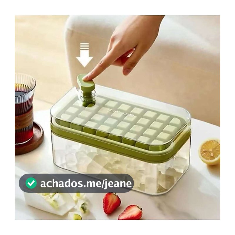 Conjunto de formas de gelo em silicone com caixa, material seguro para alimentos--1062