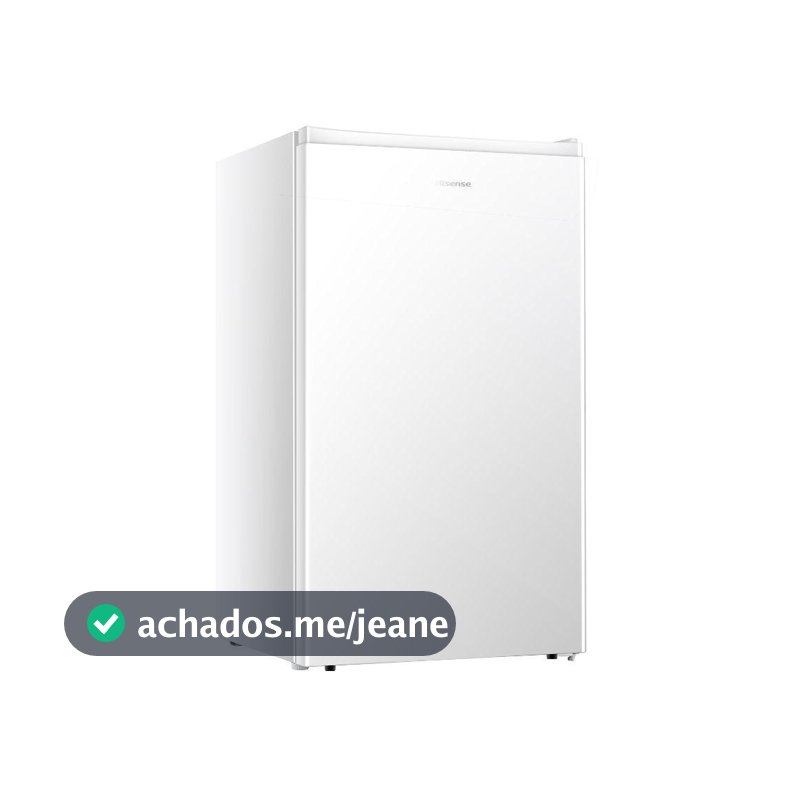 Frigobar Hisense 90 Litros Porta Reversível 1 Porta RR121NW3A-RR121NW2A Branco 110V