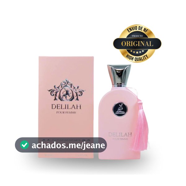 Perfume Árabe Feminino Delilah Maison Alhambra 100 ML Eau De Parfum Original