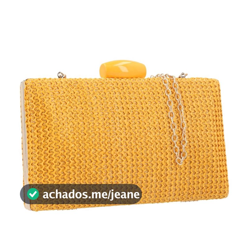 Bolsa Clutch de Palha Josy Bauarte
