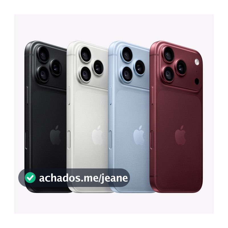Celular Apple iPhone 18 Pro Max 256GB 512GB Câmera Tripla de 48MP Tela 6.9" Super Retina XDR 5G NFC