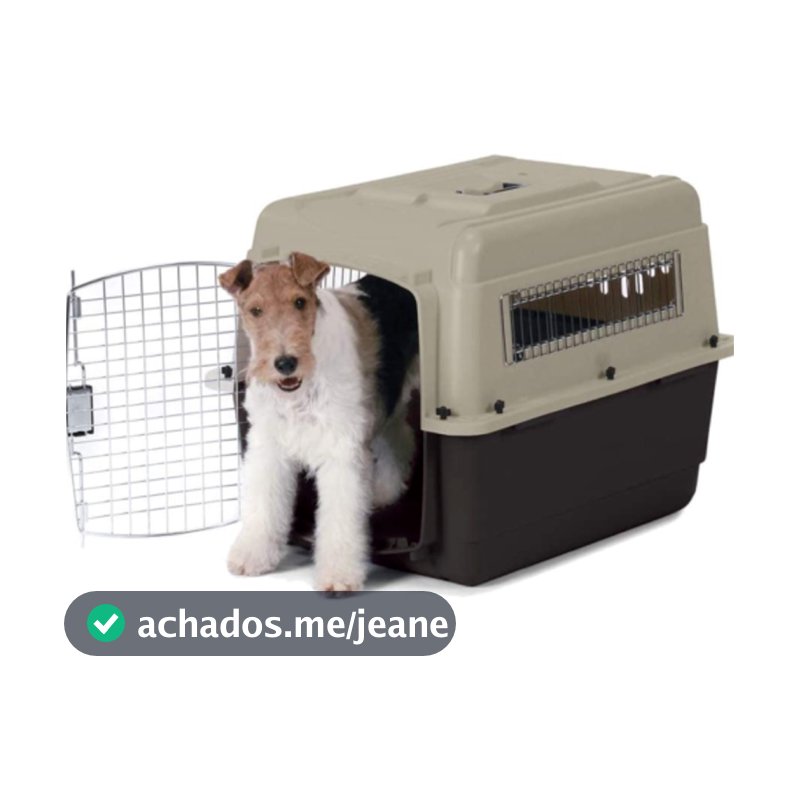 Caixa De Transporte Para Cães E Gatos Canil Petmate Até 23kg