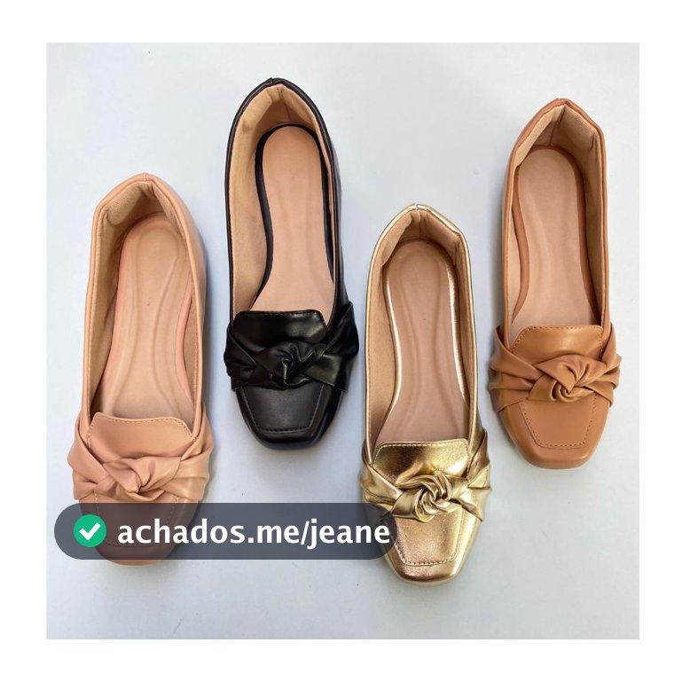 Mocassim Feminino Bico Quadrado Sandália Feminina Rasteirinha Sapato Mulher Papete Feminina