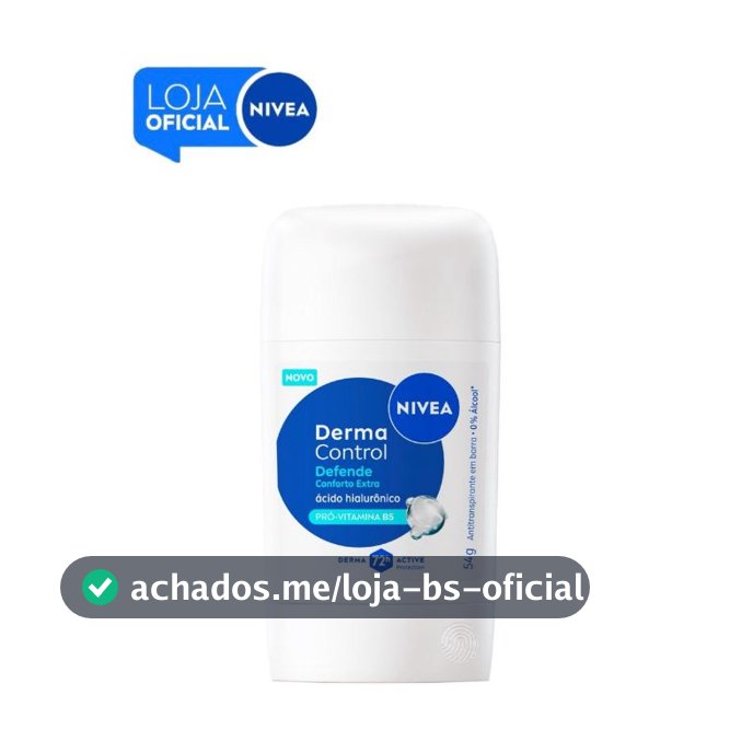 NIVEA Desodorante Stick Derma Control Defende 54g