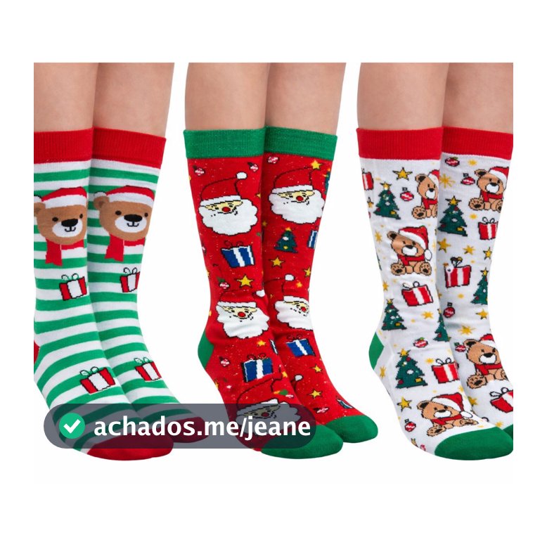 Meias Divertidas Adulto – Edição Especial de Natal