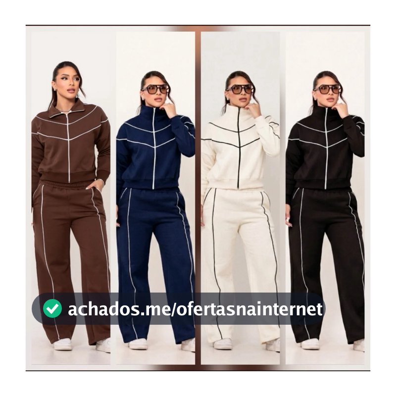 Agasalho Moleton femininos