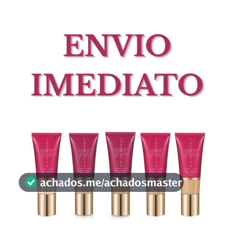 Base Líquida Niina Secrets Hidra Glow 30ml - Eudora