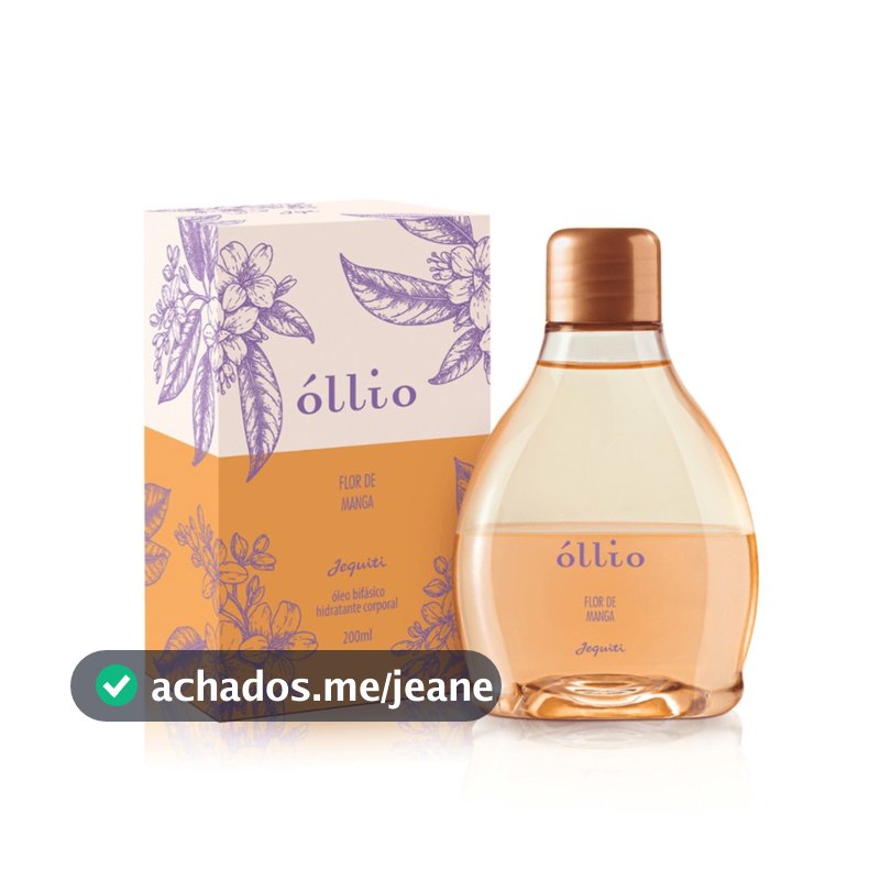 Óleo Bifásico Corporal Óllio Flor de Manga 200ml - Jequiti