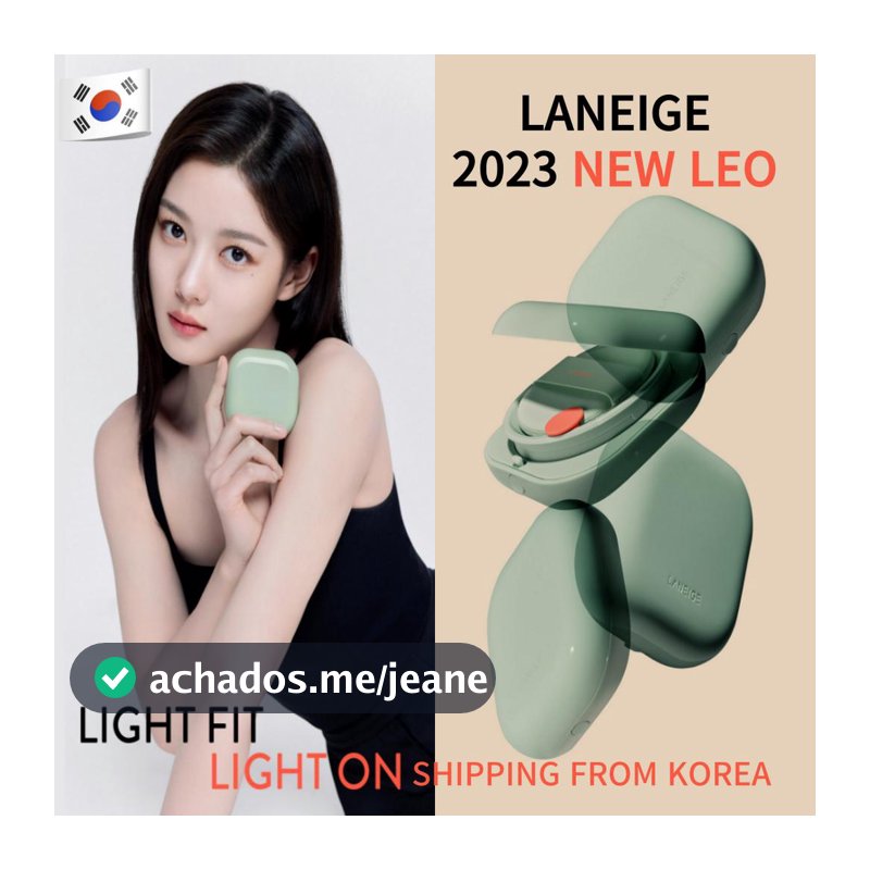 [LANEIGE Neo Cushion] Base Cushion SPF 42+ PA++ 15g em Quatro Cores / Cobertura Uniforme.