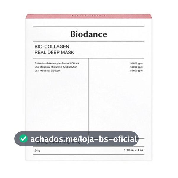 M áscara Profunda Real Biodance Bio-Colágeno