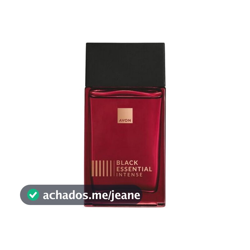 Avon Black Essential Intense Colônia masculina 100ml