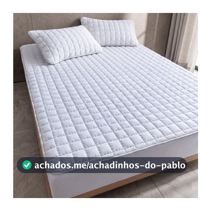 Capa De Colchão Protetora Impermeável Vários tamanhos Matelada Alta Qualidade Com Elástico