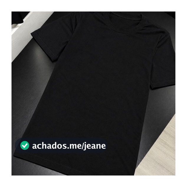 Camiseta preta Jo…d estilo e conforto para o dia a dia.