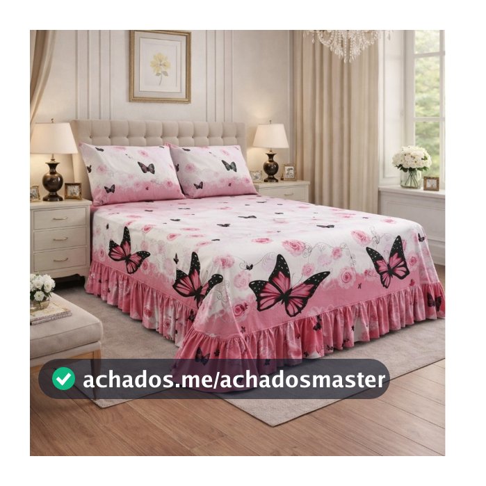 Kit Colcha Cobre Leito Queen/Box Yasmin 3D 2,70x2,60 400 Fios + 2 Porta Travesseiros | Oferta