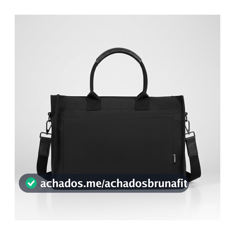 Bolsa Tote Mini Feminina Gocase Minimalista com Porta-Notebook Executiva Trabalho e Faculdade