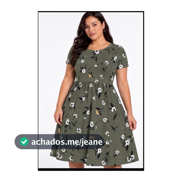 vestido tecido suplex  rodado manga ju G GG G1 G2 44/46/48/50/52/54