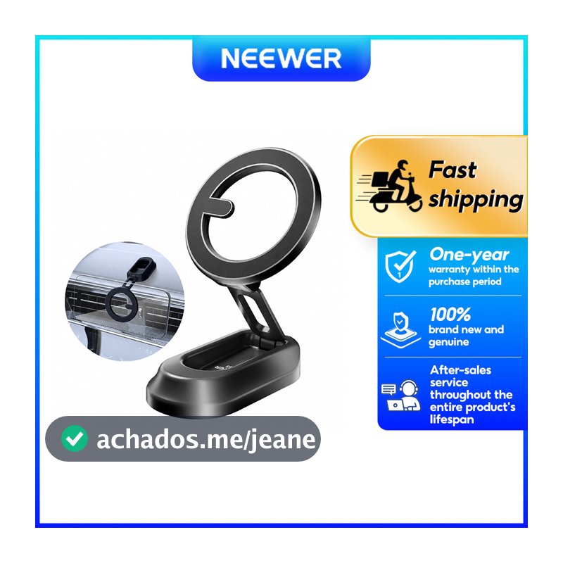 NEEWER PA118 Suporte Magnético De Dupla Face Para Navegação No Painel Do Carro